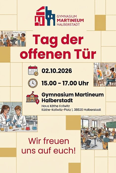 Gymnasium Martineum TAg der offenen Tür Gymnasium Martineum TAg der offenen Tür